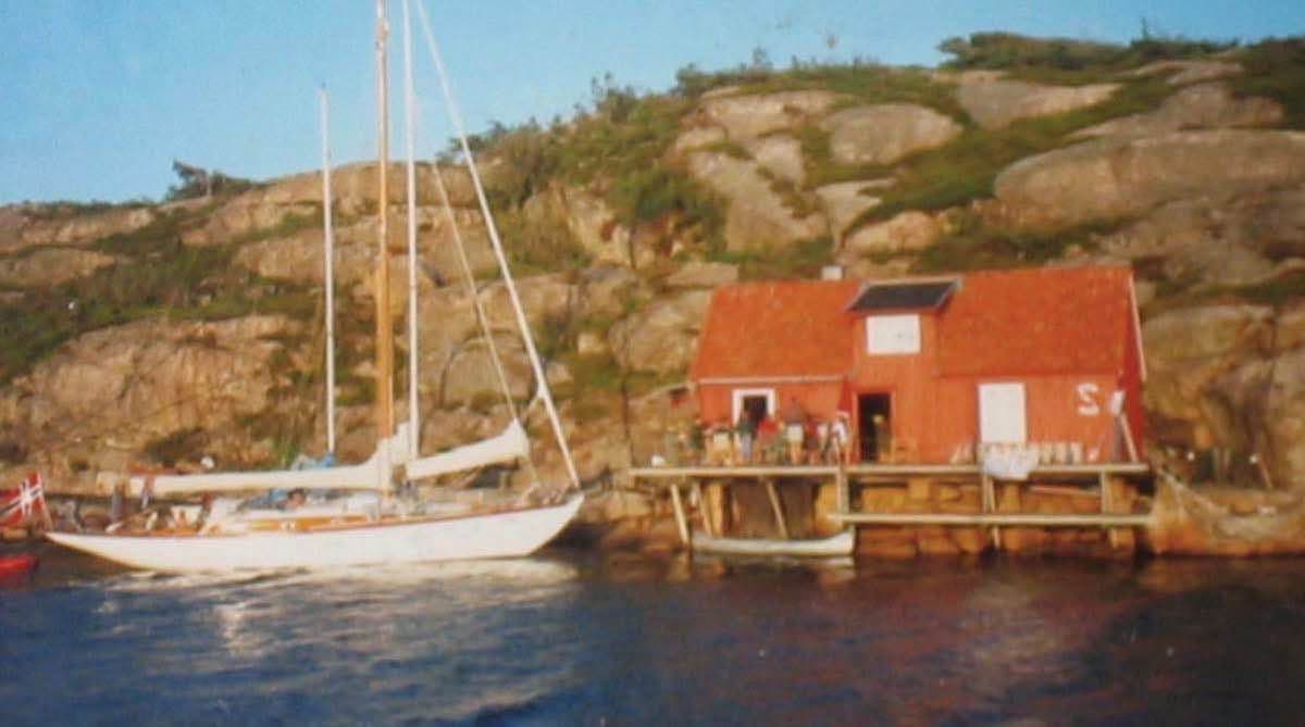 Arlitektens barndomsdrøm, med stuping fra hyttetaket