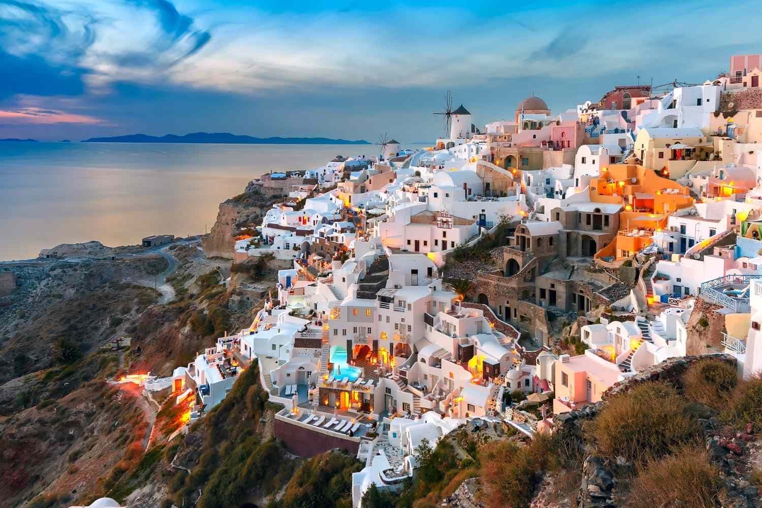 Bruddet på Litangen er inspirert av Santorini