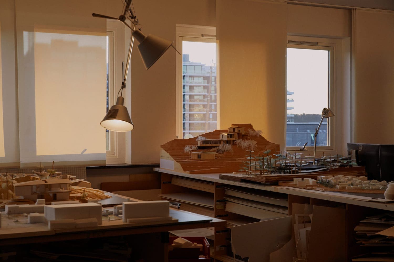 Modellverkstedet hos Lund Hagem Arkitekter
